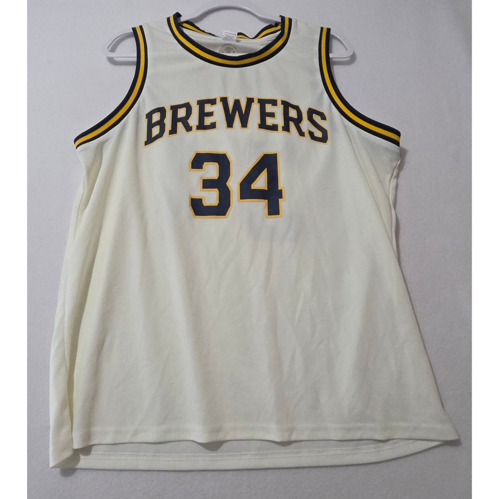 Milwaukee Brewers / Bucks‎ Giannis Antetokounmpo Alternate Jersey #34 Adult XL